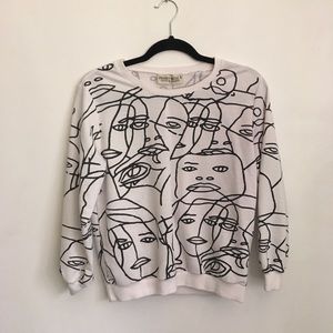 URBAN OUTFITTERS REDONE SWEATSHIRT I AM GIA SOCIAL